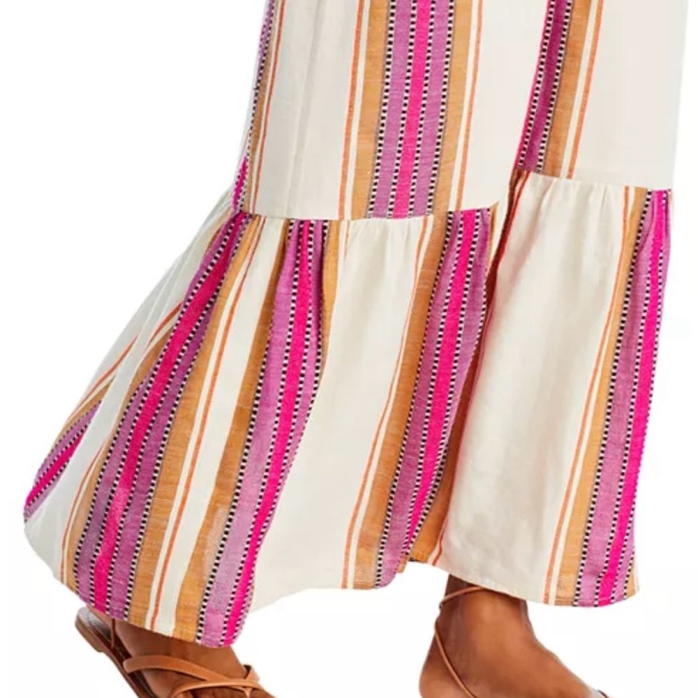NWT LemLem lelisa V-neck swim cover up Maxi Dress size M - Picture 5 of 10
